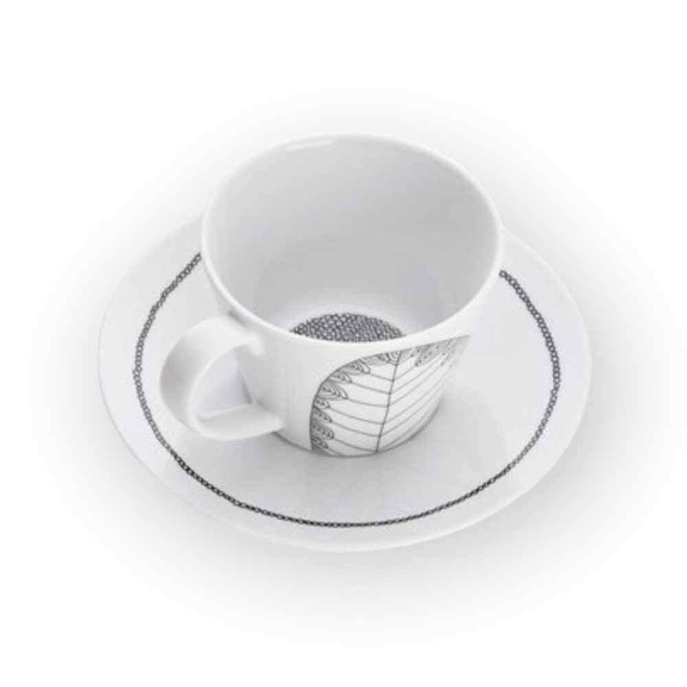VHTF: new Crate & Barrel x Julia Rothman ☕︎︎ Limited Edition Leif Cup Saucer Set - Picture 2 of 16